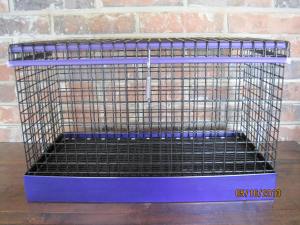 sngle hole, 12 W x 24 L x 15 H has a powder coated pan and matching trim (can be choice of many colors) starting at: $65.00 and up depending on size 