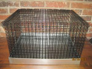 single hole, top load, all vinyl, 3 inch metal pans, 12 W x 24 L x 15 H $45.00 16 W x 24 L x 15 H $50.00 18 W x 24 L x 15 H $55.00