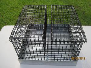 Two Hole Double opening top 2 inch hay slot middle 18 W x 18 L x 10 H $52.50 